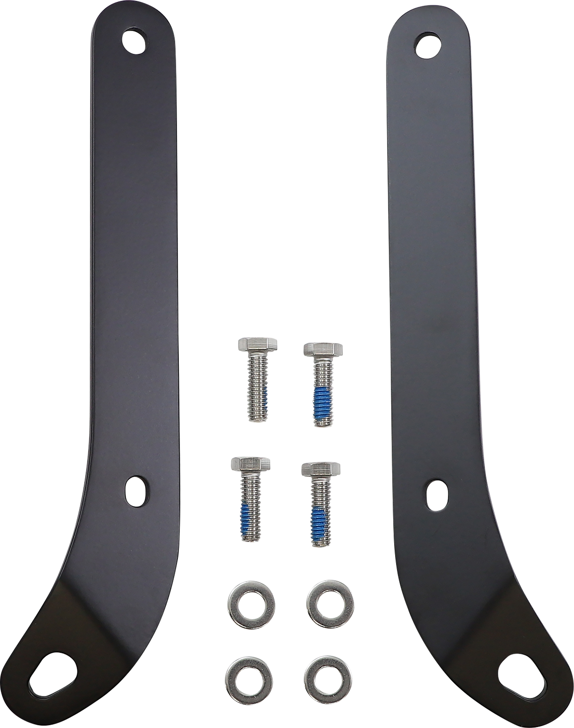 Ciro Black Motorcycle Tie Down Brackets for 2015-2024 Harley Road Glide FLTRX