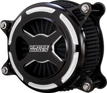 Vance & Hines VO2 X-Style Black Air Filter Cleaner for 2017-2024 Harley Touring