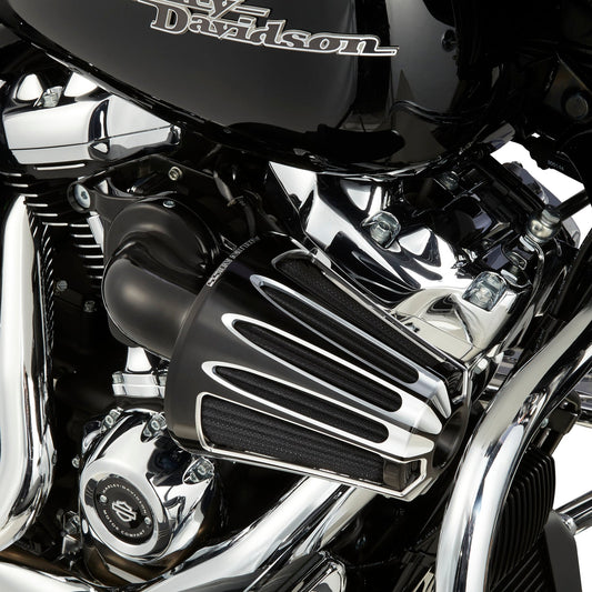 Arlen Ness Deep Cut Monster Sucker Air Cleaner Filter 08-17 Harley Touring FLSS