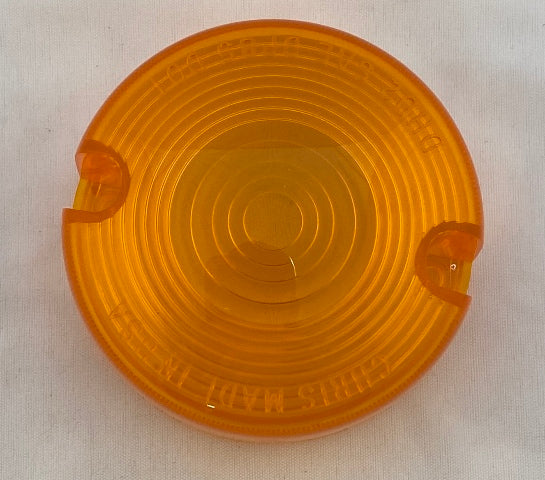 Chris Products Pair Amber OEM Replacement Turn Signal Lens 1986-2001 Harley Dyna