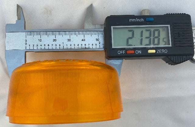 Chris Products Pair Amber OEM Replacement Turn Signal Lens 1986-2001 Harley Dyna