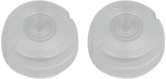 Chris Products Pair Clear Turn Signal Lens fits 1986-2001 Harley Softail Dyna