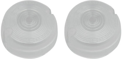Chris Products Pair Clear Turn Signal Lens fits 1986-2001 Harley Softail Dyna