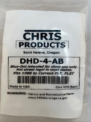 Chris Products Amber & Blue One Turn Signal Lens fits 99-20 Harley FLT FLHT FXRT