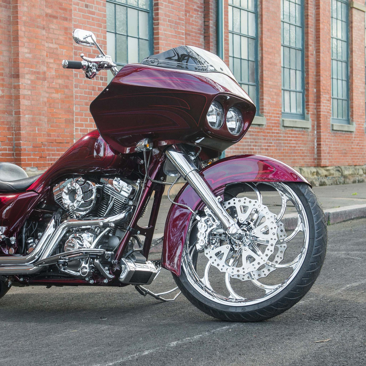 Arlen Ness Drift Motorcycle Air Filter Kit 2008-17 Harley Touring Softail Models