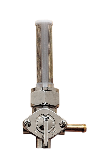 Drag Specialties Chrome 90 Degrees 22mm Petcock 77-85 Harley Touring Sportster
