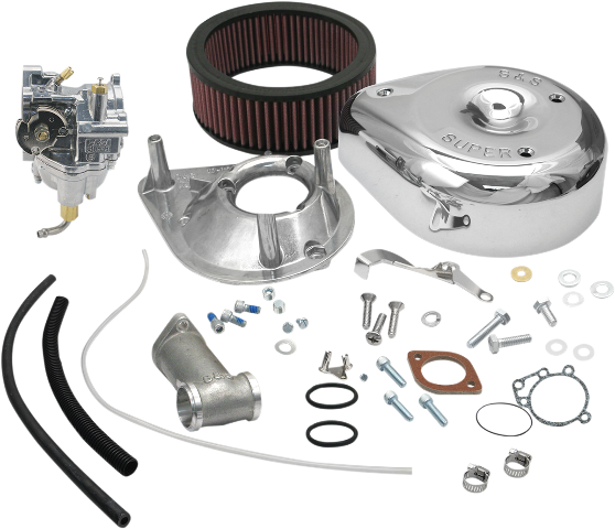 S&S Super E 1 7/8" Carburetor Manifold Kit for 55-65 Harley Panhead FL FLH EL