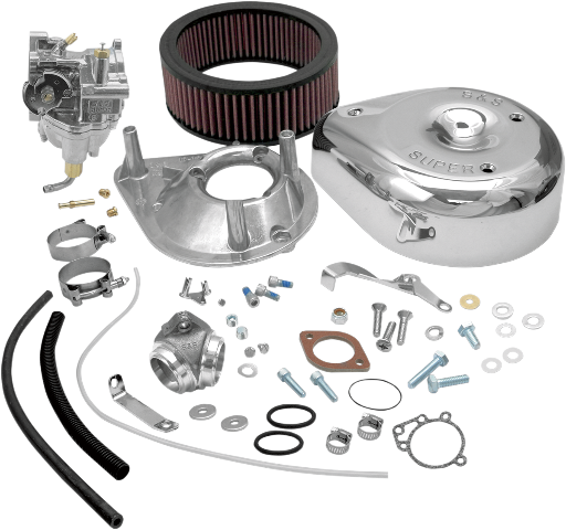 S&S Super E 1 7/8" Carburetor Manifold Kit 1966-1978 Harley Shovelhead FX FLH FL