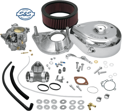 S&S Super E Carburetor Manifold Kit for 86-90 Harley Davidson Sportster 883 1200