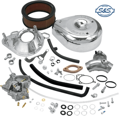 S&S Super G Twin Cam Carburetor Kit 99-05 Harley Davidson Dyna Touring Softail