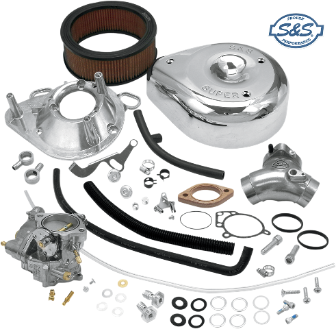 S&S Super G Twin Cam Carburetor Kit 99-05 Harley Davidson Dyna Touring Softail