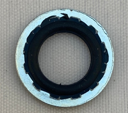 Drag Specialties Single 3/8 10mm Aluminum Banjo Brake Bolt  Washer for Harley