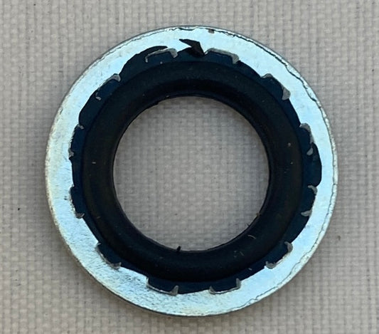 Drag Specialties Single 3/8 10mm Aluminum Banjo Brake Bolt  Washer for Harley