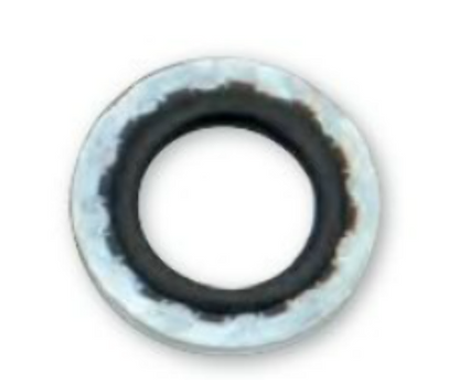 Drag Specialties Single 3/8 10mm Aluminum Banjo Brake Bolt  Washer for Harley