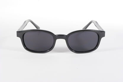 KD's 12 Pairs Dark Gray Lens Old School Biker Sunglasses