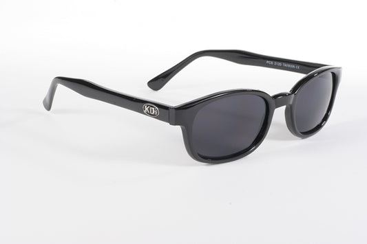 KD's 12 Pairs Dark Gray Lens Old School Biker Sunglasses
