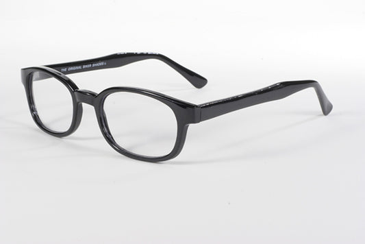 KD's Original 1 Pair Clear Lens Old School Biker Motorcycle Sunglasses