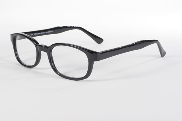 KD's Original 1 Pair Clear Lens Old School Biker Motorcycle Sunglasses