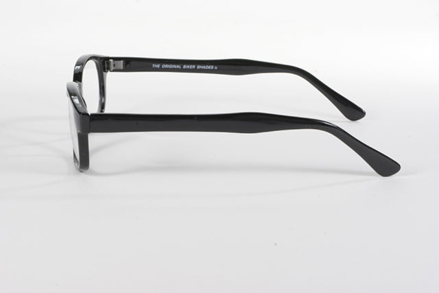 KD's Original 1 Pair Clear Lens Old School Biker Motorcycle Sunglasses