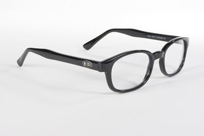 KD's Original 1 Pair Clear Lens Old School Biker Motorcycle Sunglasses