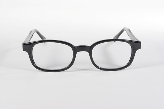 KD's Original 1 Pair Clear Lens Old School Biker Motorcycle Sunglasses