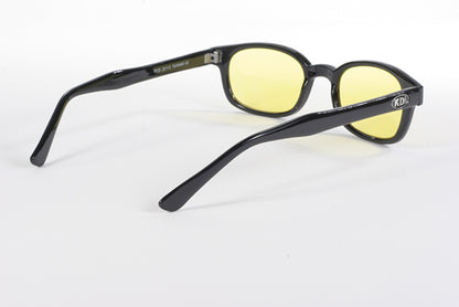 KD's 1 Pair Yellow Lens Old School Biker Motorcycle Sunglasses 100% UV