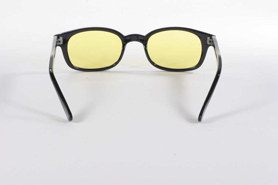KD's 1 Pair Yellow Lens Old School Biker Motorcycle Sunglasses 100% UV