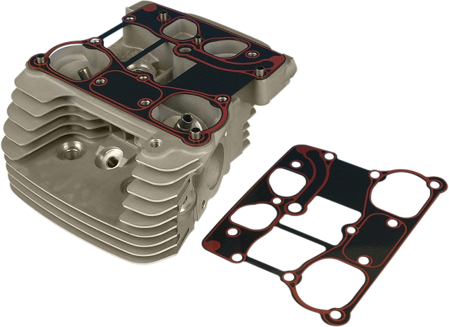 James Pair Rubber Steel Rocker Box Gaskets fits 1999-2017 Harley DYNA Touring