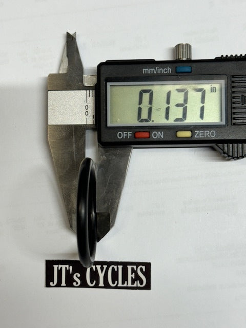 James Gasket Single Front Fork Slider Tube O-Ring for 1977-2013 Harley