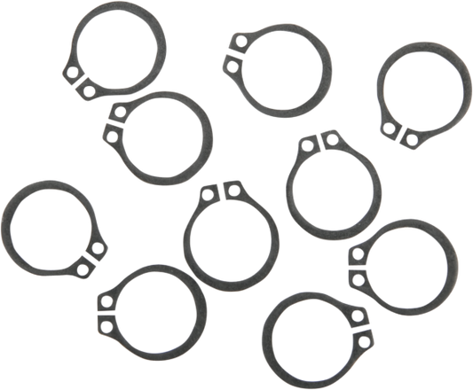 Eastern 10 Pack Oil Pump Retainer Snap Rings fits 1954-2005 Harley Dyna Touring