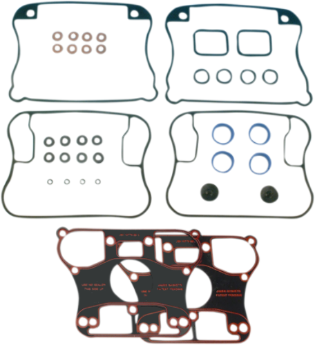 James Rubber Rocker Box Gasket Kits fits 1991-2003 Harley Sportster