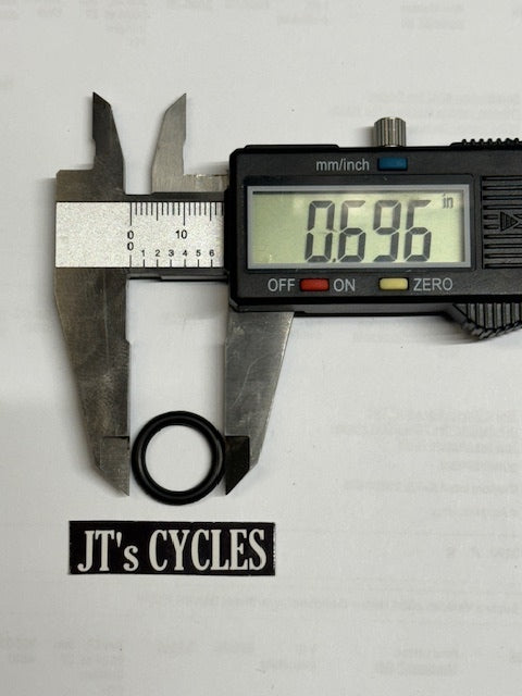 James Gasket Single Front Fork Cap Air Control O-Ring for 1987-98 Harley Touring