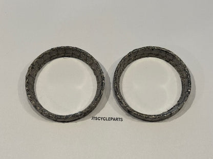 James Gasket 2 Graphite Exhaust Gaskets for 1984-20 Harley Dyna Touring Softail