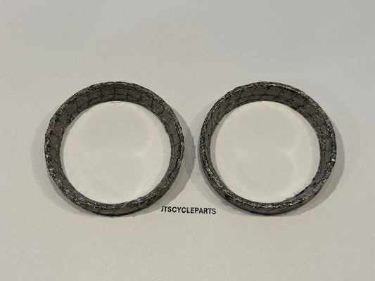 James Gasket 2 Graphite Exhaust Gaskets for 1984-20 Harley Dyna Touring Softail