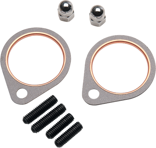 James Gasket Exhaust Stud Nut Fire Ring Gasket Kit fits 1966-1984 Harley Touring
