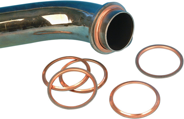 James Gasket Copper 10 Pack Exhaust Gaskets for 66-84 Harley Touring FL FXR FXS