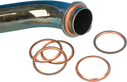 James Gasket Copper 10 Pack Exhaust Gaskets for 66-84 Harley Touring FL FXR FXS