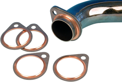 James Gasket Copper Fiber 10 Pack Exhaust Gaskets 66-84 Harley Touring FL FXR