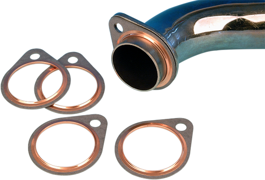 James Gasket Copper Fiber 10 Pack Exhaust Gaskets 66-84 Harley Touring FL FXR