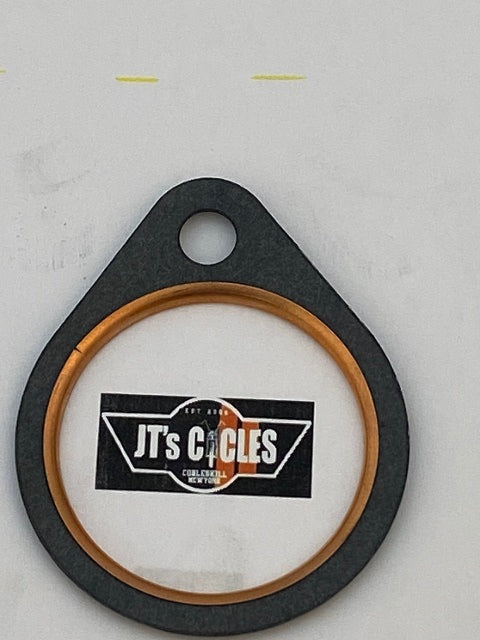 James Gasket Single Copper Fiber Exhaust Gasket 1966-1984 Harley Dyna Touring FL