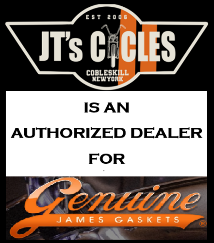 James Gasket Single Copper Fiber Exhaust Gasket 1966-1984 Harley Dyna Touring FL