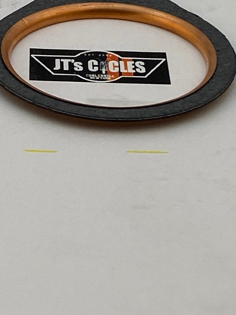 James Gasket Single Copper Fiber Exhaust Gasket 1966-1984 Harley Dyna Touring FL