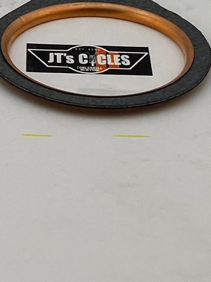 James Gasket Single Copper Fiber Exhaust Gasket 1966-1984 Harley Dyna Touring FL