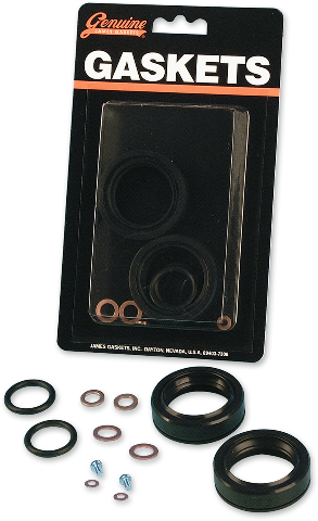 James Gasket 35mm Showa Fork Seal Kit fits 1975-1984 Harley Sportster FXR FXE
