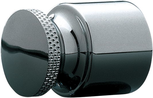 Kuryakyn 2009 Chrome Marquis Choke Cable Knob Cover for 88-06 Harley Big Twin XL