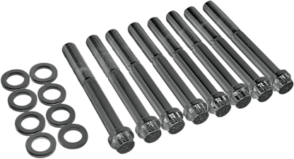 Colony 12 Point Chrome Head Bolt Kit for 1973-85 Harley Davidson Sportster XLCH