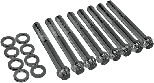 Colony 12 Point Chrome Head Bolt Kit for 1973-85 Harley Davidson Sportster XLCH