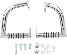Lindby Chrome Rear Motorcycle Freeway Highway Bar 1996-2017 Harley Softail FXST