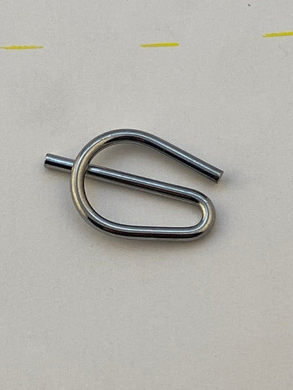 Colony Single Chrome Motorcycle Rear Axle Nut Spring Clip fits Harley Davidson