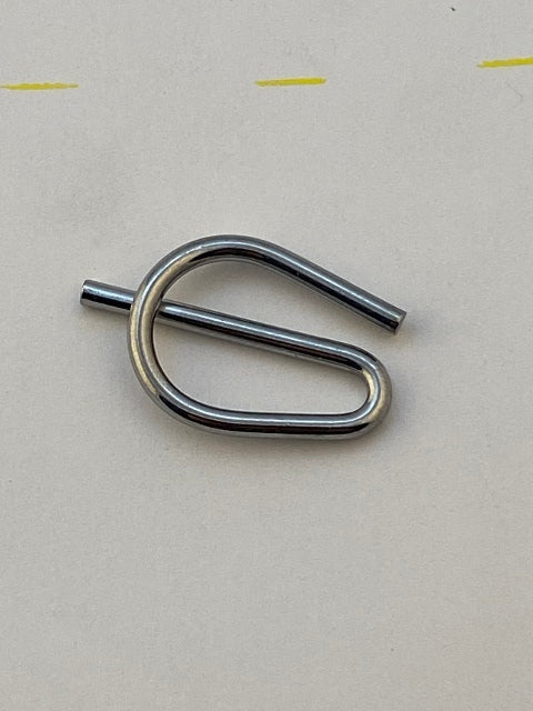 Colony Single Chrome Motorcycle Rear Axle Nut Spring Clip fits Harley Davidson